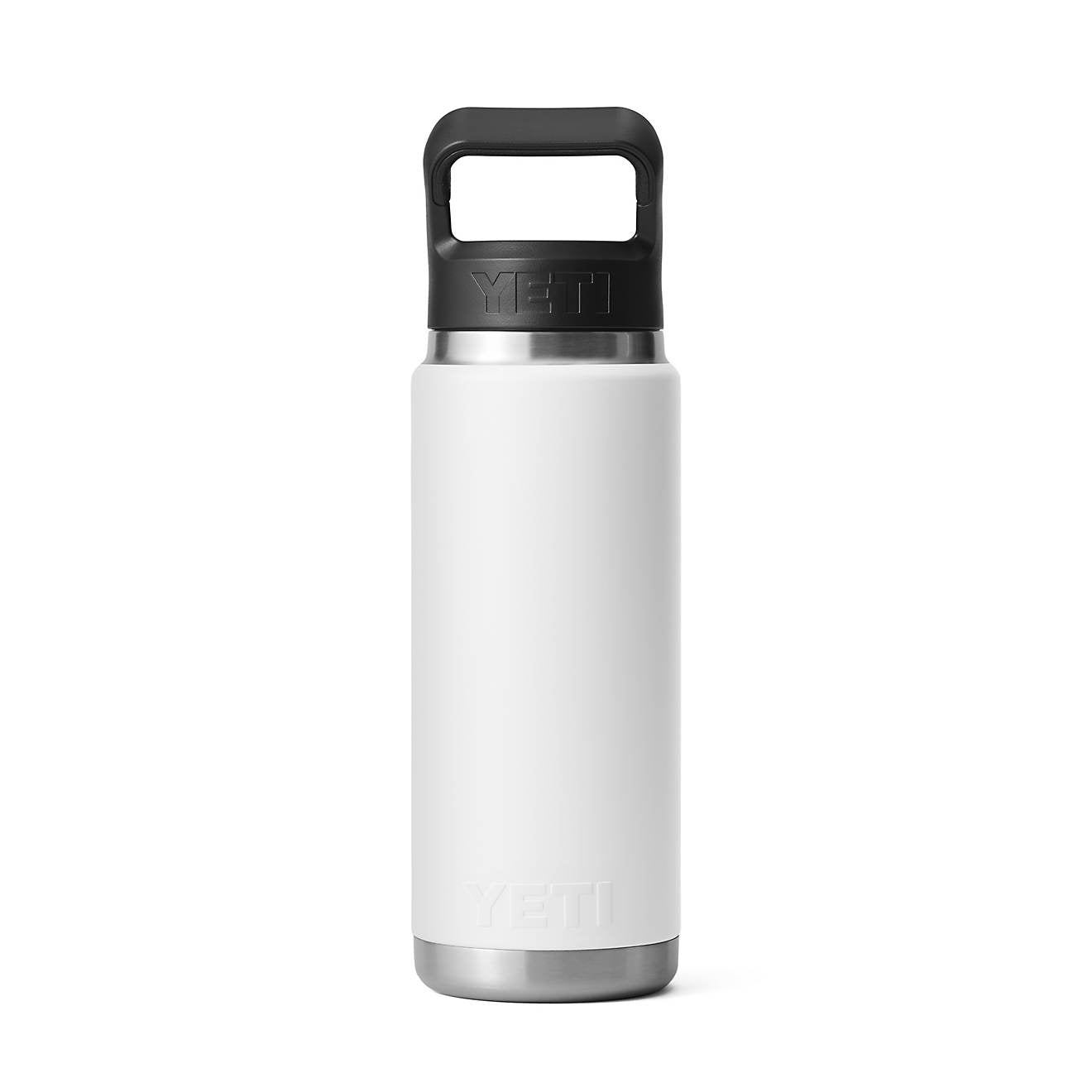 YETI 26 Ounce Rambler Bottle with Straw Lid - White