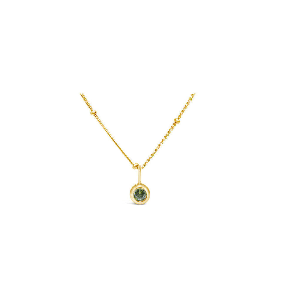 Stia August Birthstone Necklace - Gold