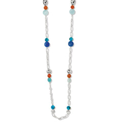 Contempo Chroma Long Necklace Front View
