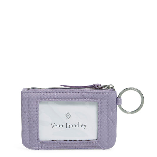 Vera Bradley Zip ID Case - Lavender Sky 1230