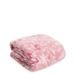 Plush Shimmer Throw Blanket In Frosted Lace Pink - Vera Bradley®