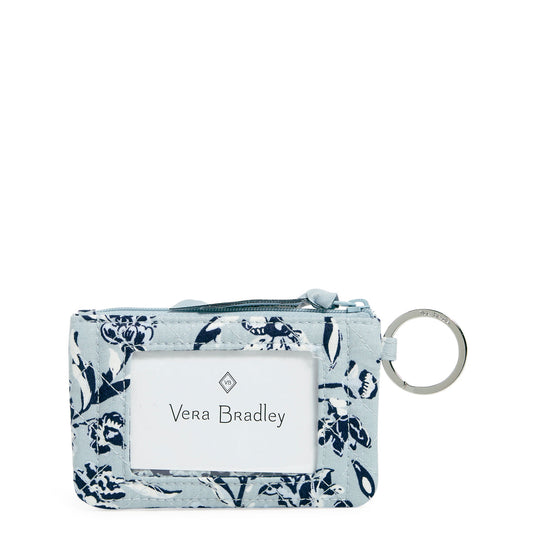Vera Bradley® - Clip & Zip Mini Pouch In Perennials Gray 1230