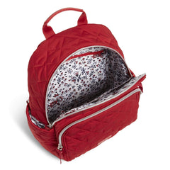 Vera Bradley Small Backpack - Cardinal Red