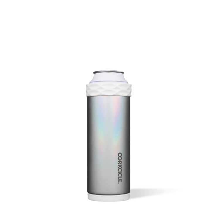 Corkcicle Oh Happy Day 12oz Skinny Can Cooler