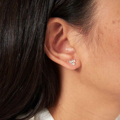 Treasure the Little Things Oh So Chic Earrings Model View