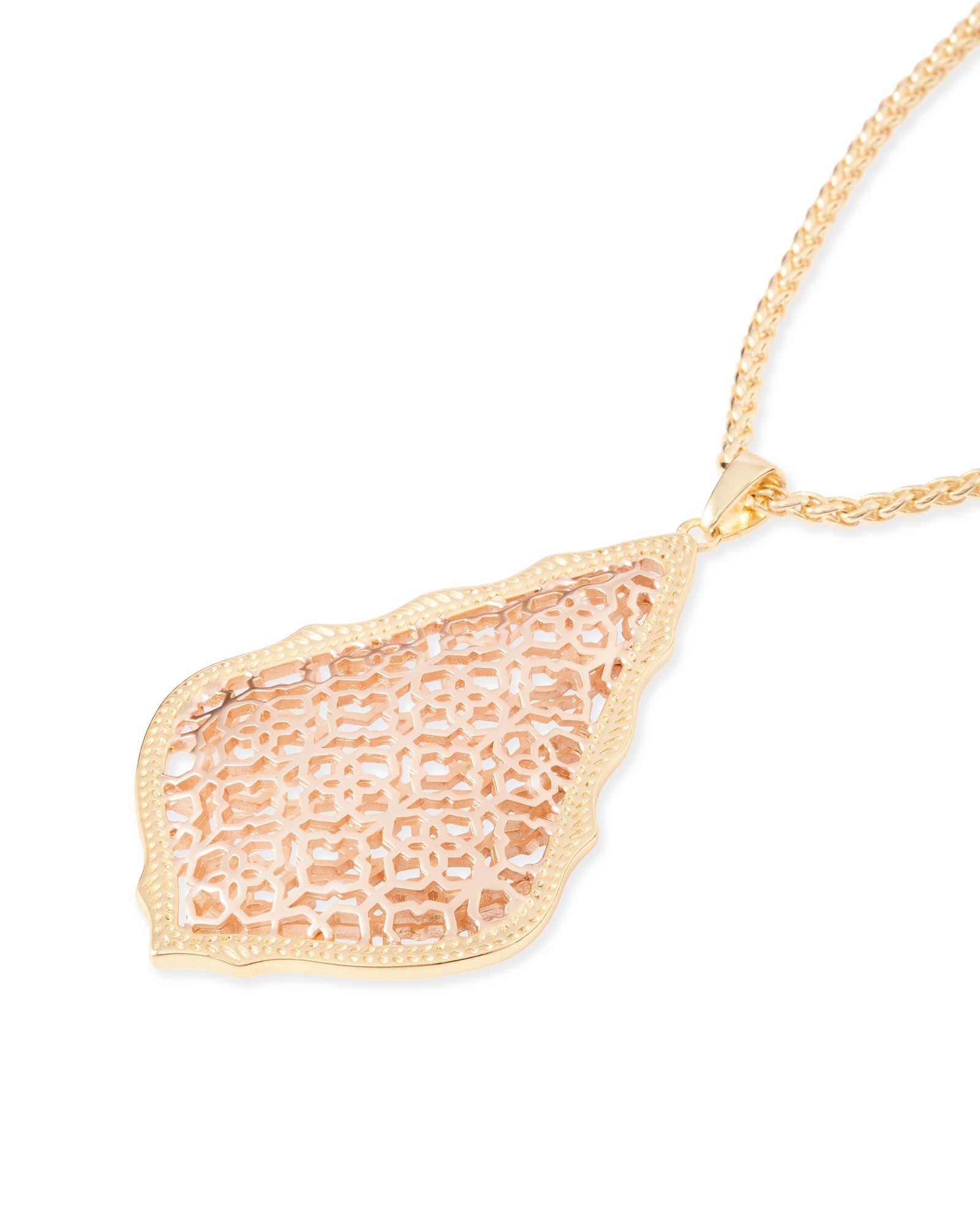 Kendra Scott Aiden Gold - Rose Gold Mix Necklace 