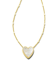 Kendra Scott Heart Pendant Necklace Gold