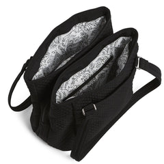 Vera Bradley Multi-Compartment Shoulder Bag - Classic Black