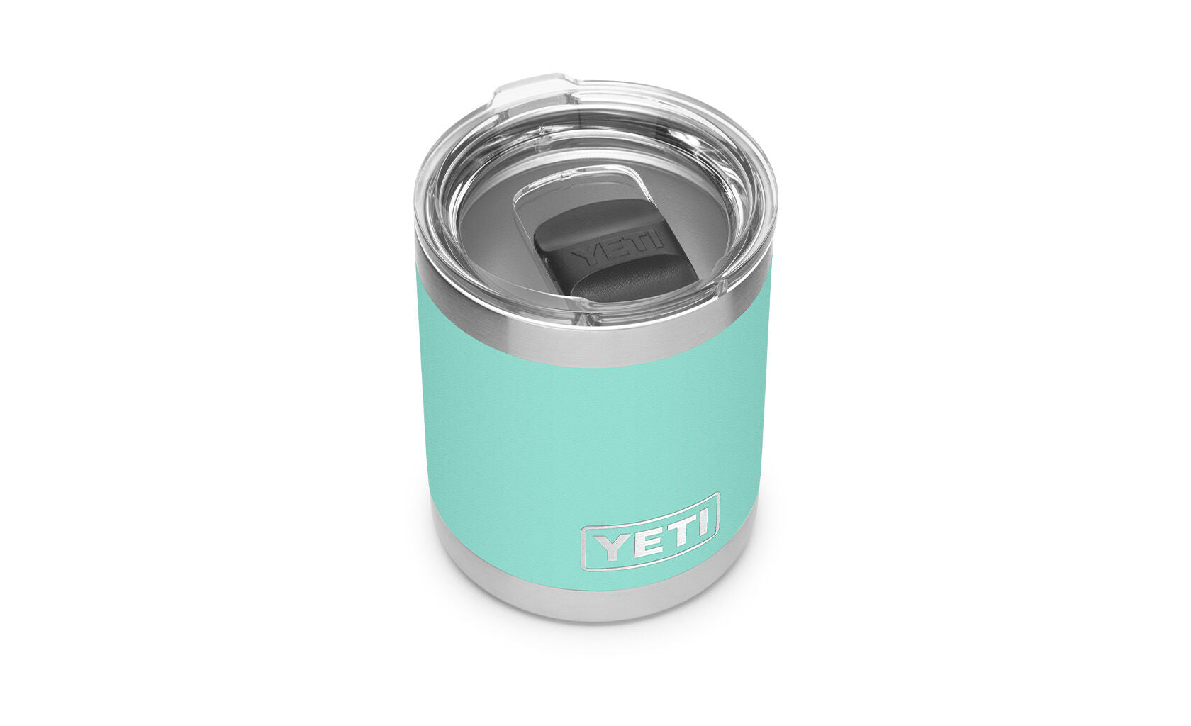 YETI Rambler 10 oz Stackable Lowball 2.0 with MagSlider Lid-Seafoam