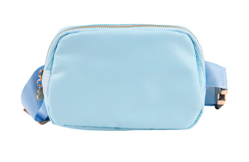 Simply Southern Artic Blue Solid Belt Bag 505