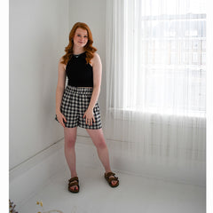 Daisy Mercantile Perfect Day Gingham Short.