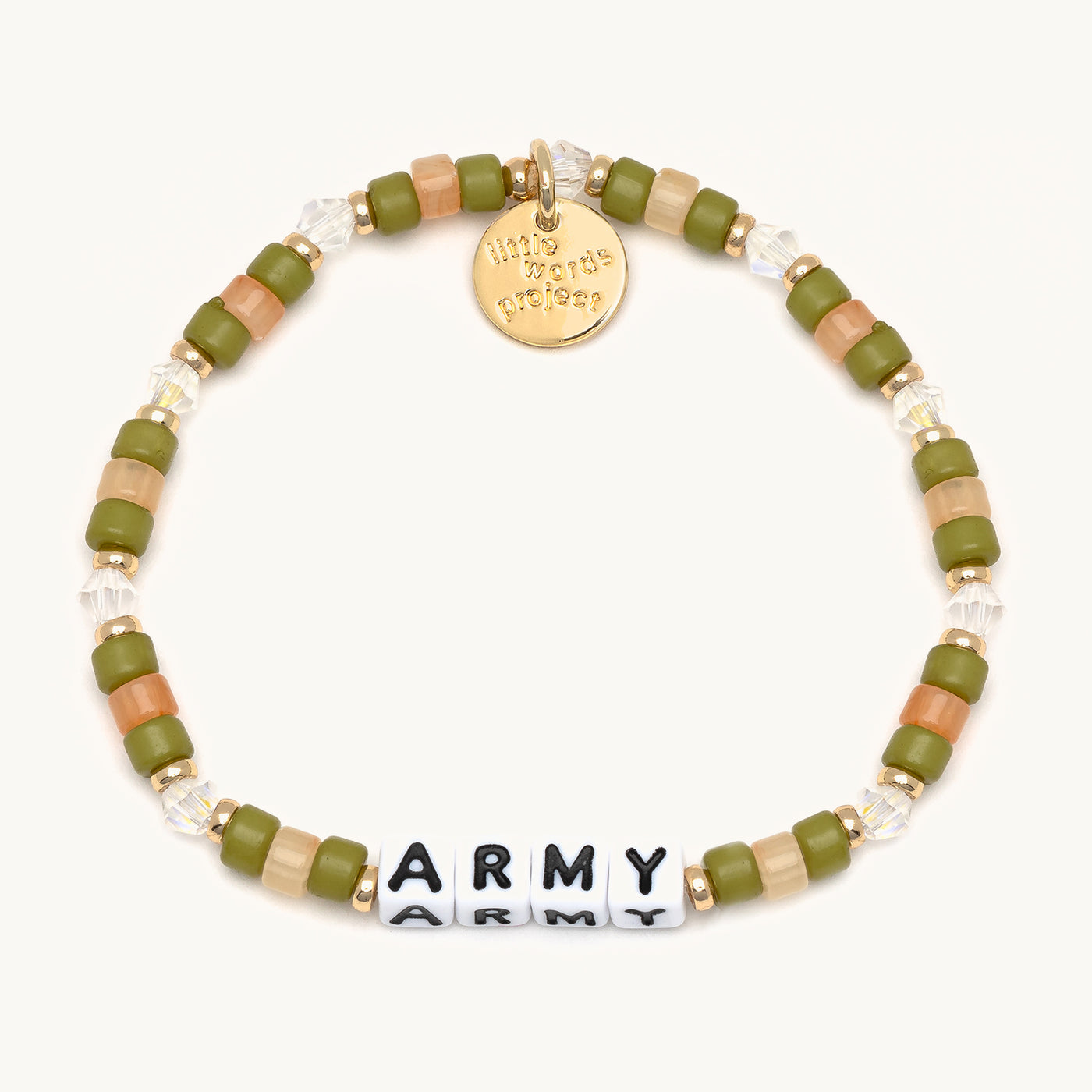 Army - Everyday Heroes - Bracelet - Little Words Project