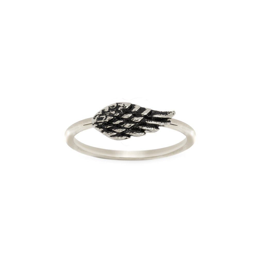 Luca and Danni Angel Wing Ring Size 6