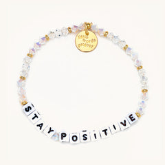 Little Words Project Best Of Stay Positive Bracelet  