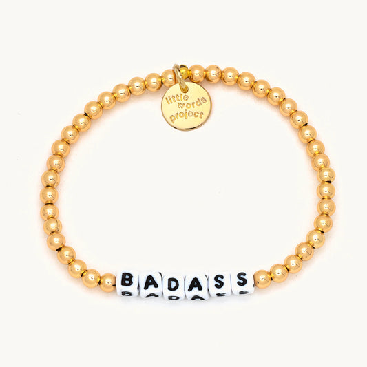 Solid Gold Filled Badass bracelet  1400