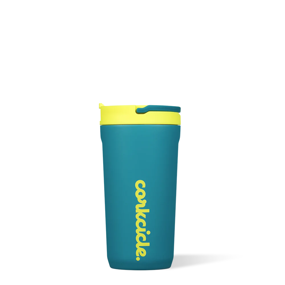 Yippee Sippy Corkcicle Kids Cup in Electric Tide, Insulated Sippy Cup