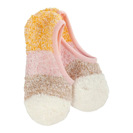 Warmies Cozy Footsie Socks - Pink Multi 1080