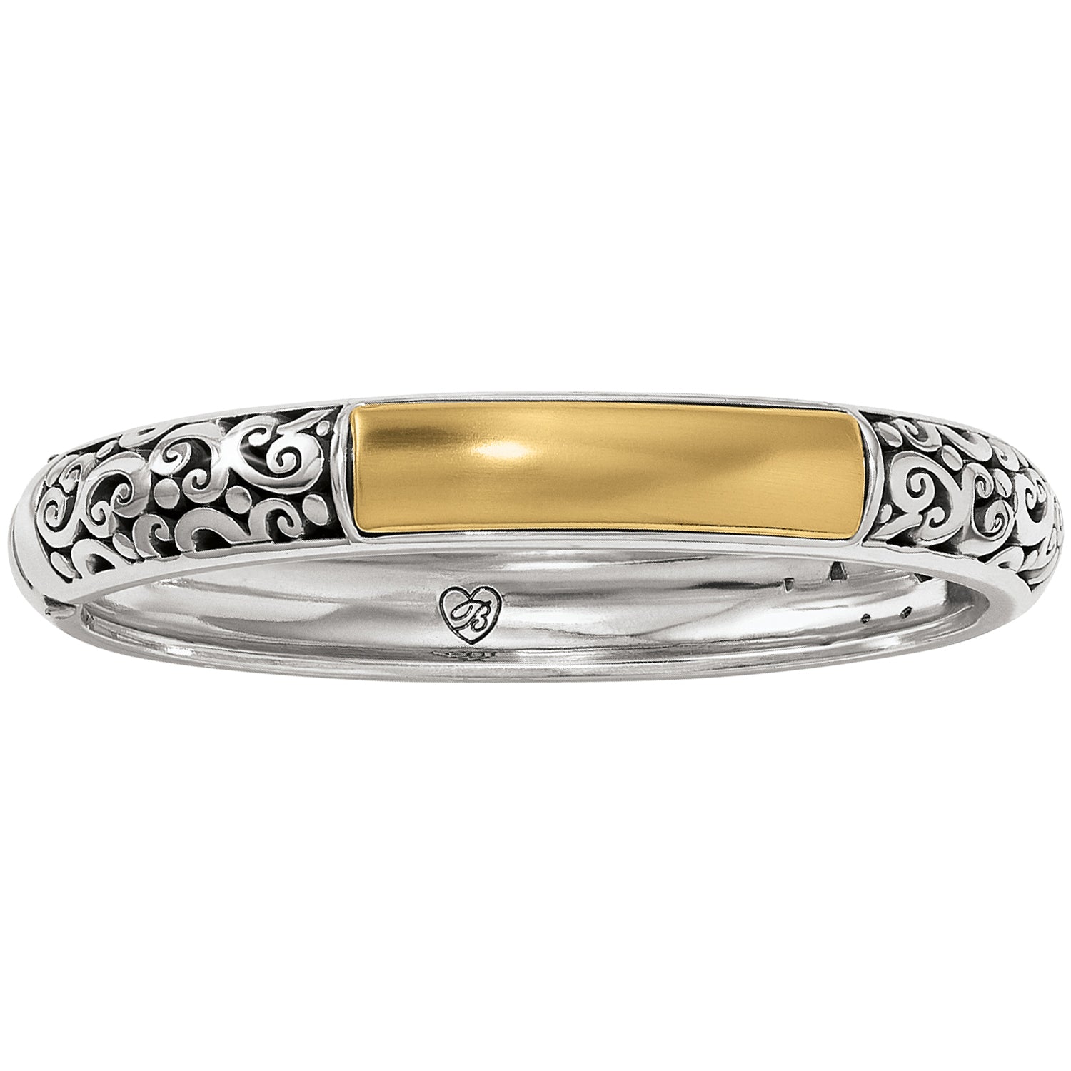 Catania Hinged Bangle Bracelet Front View