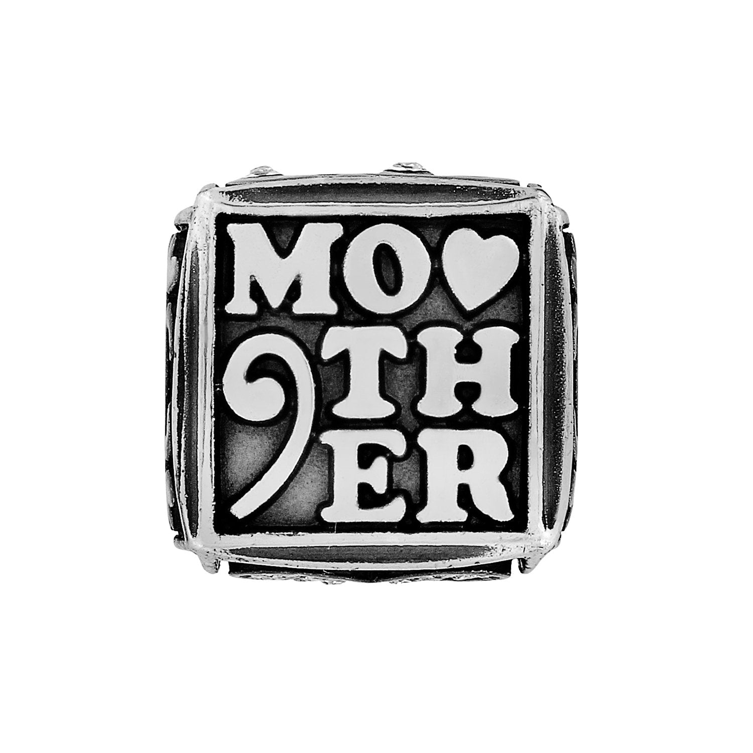 Best Silver Mother Bead Front View