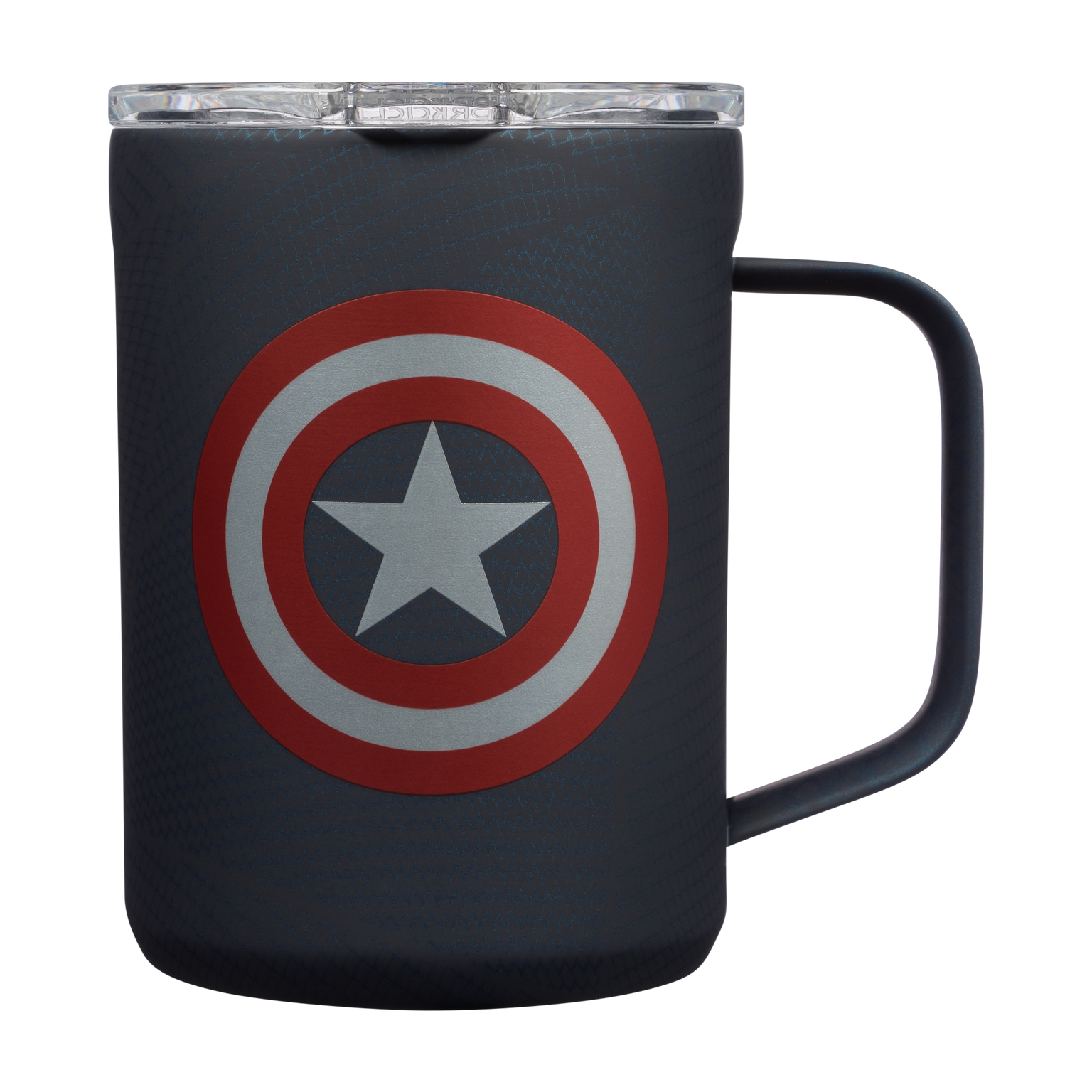 Captain America Corkcicle 12oz. Stemless Wine Glass