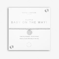 A Little 'Baby On The Way!' - Silver Bracelet  - Katie Loxton