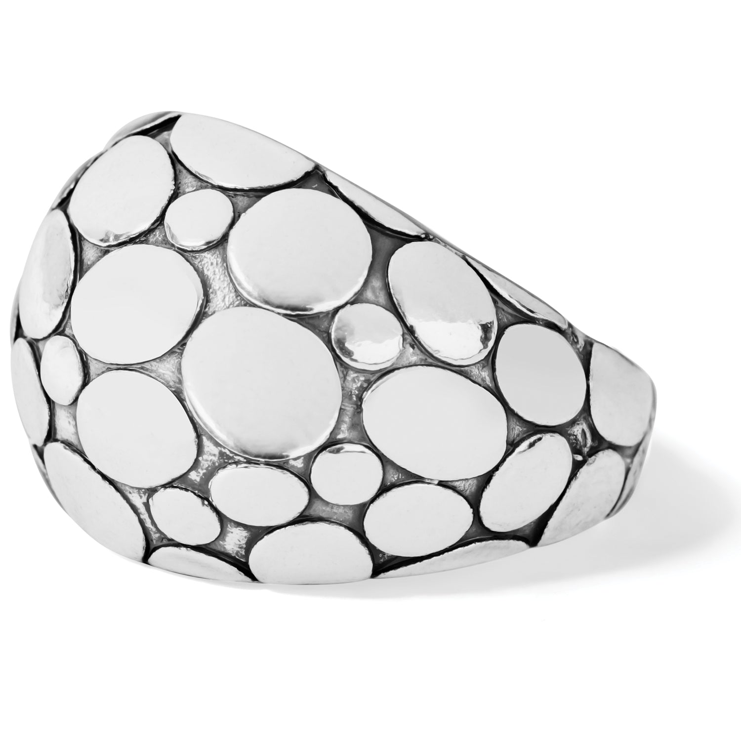 Pebble Stone Ring - Size 6 Front View