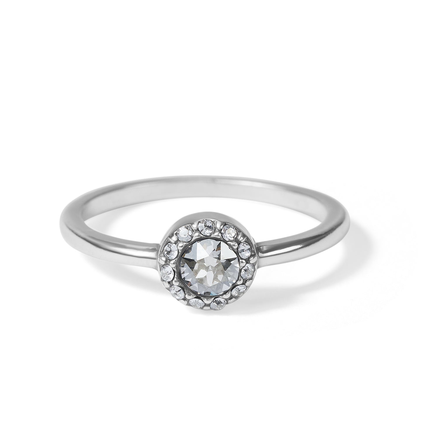 Illumina Solitaire Ring - Size 10 Front View