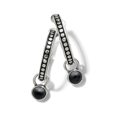 Brighton - Pebble Dot Onyx Reversible Hoop Earrings - Image 1