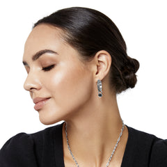 Brighton - Pebble Dot Onyx Reversible Hoop Earrings - Image 3