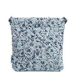 Vera Bradley® - Back View Of A Triple Zip Hipster Bag In Perennials Gray