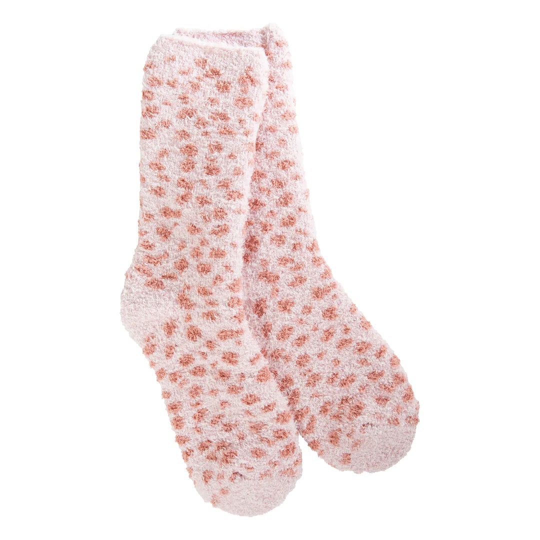 crew-knit Pink socks