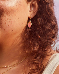 Lee Petal Framed Drop Earrings - Kendra Scott