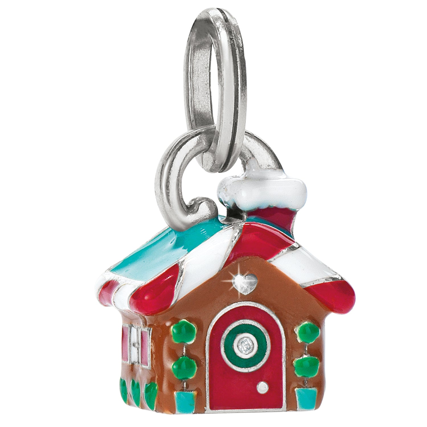Gingerbread House Charm Front View