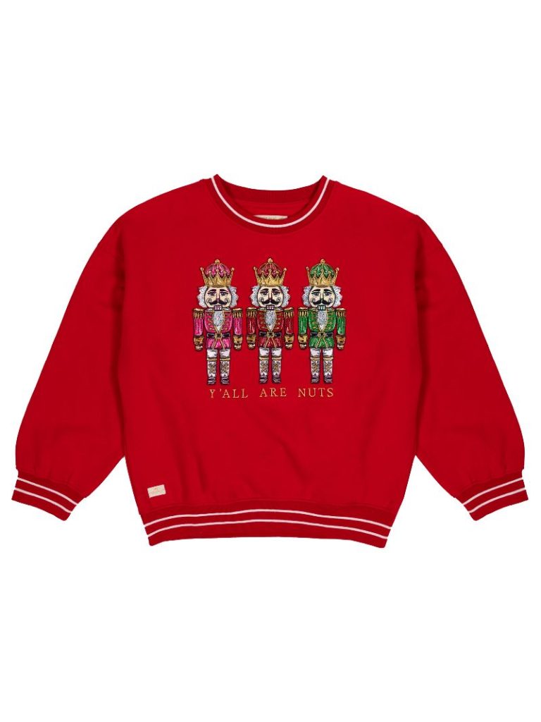 Holiday Nutcracker Varsity Crewneck