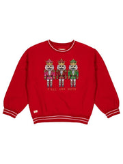 Holiday Nutcracker Varsity Crewneck