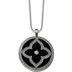 Toledo Alto Noir Convertible Locket Necklace Front View