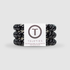 Jet Black Large Hair Ties