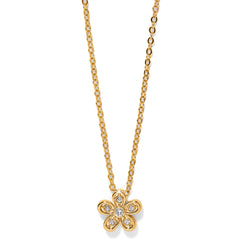 Enchanting Flower Gold Necklace