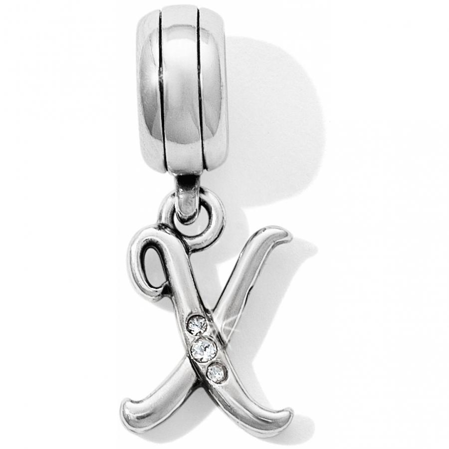 Initially Yours Charm - X Front View