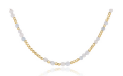 Enewton 15" Choker Hope Unwritten Gemstone - Aquamarine