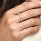 Sparkling Row Eternity Ring