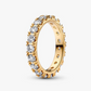 Sparkling Row Eternity Ring