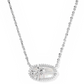 Elisa Bow Short Pendant Necklace