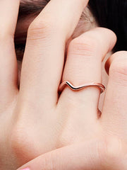 Polished Wave Ring