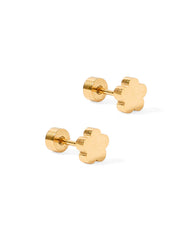 Lily Co Screwback Stud earrings in the shape of stars.