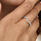 Sparkling Wave Ring