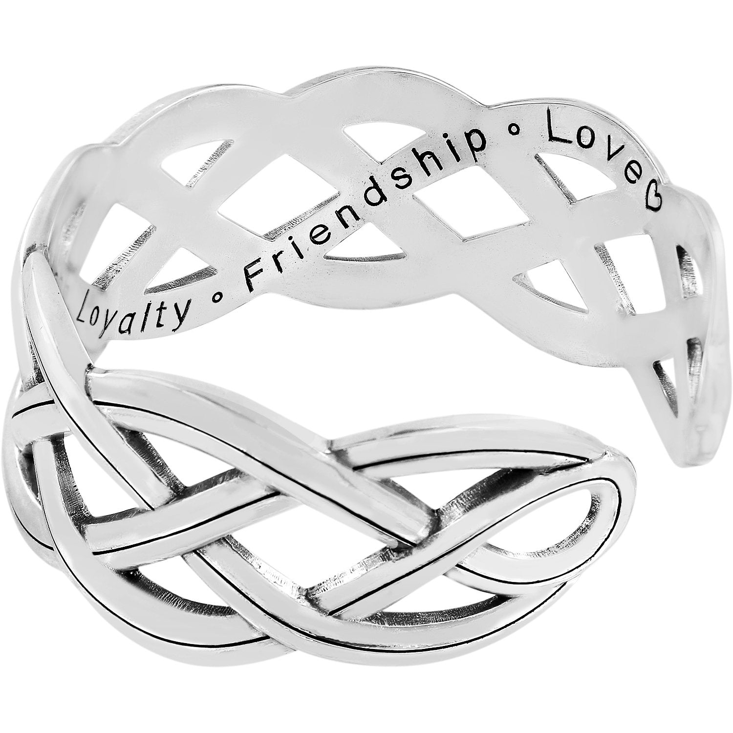 Interlok Braid Cuff Message View