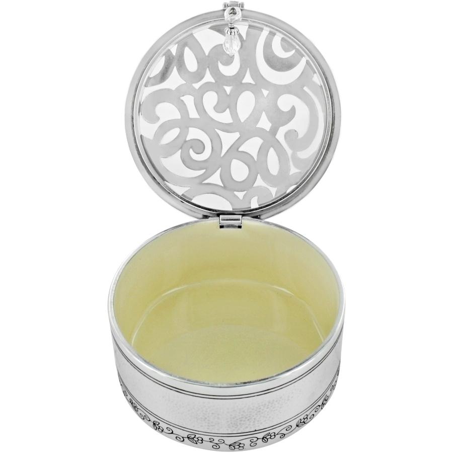 Skribbel Round Trinket Box inside 