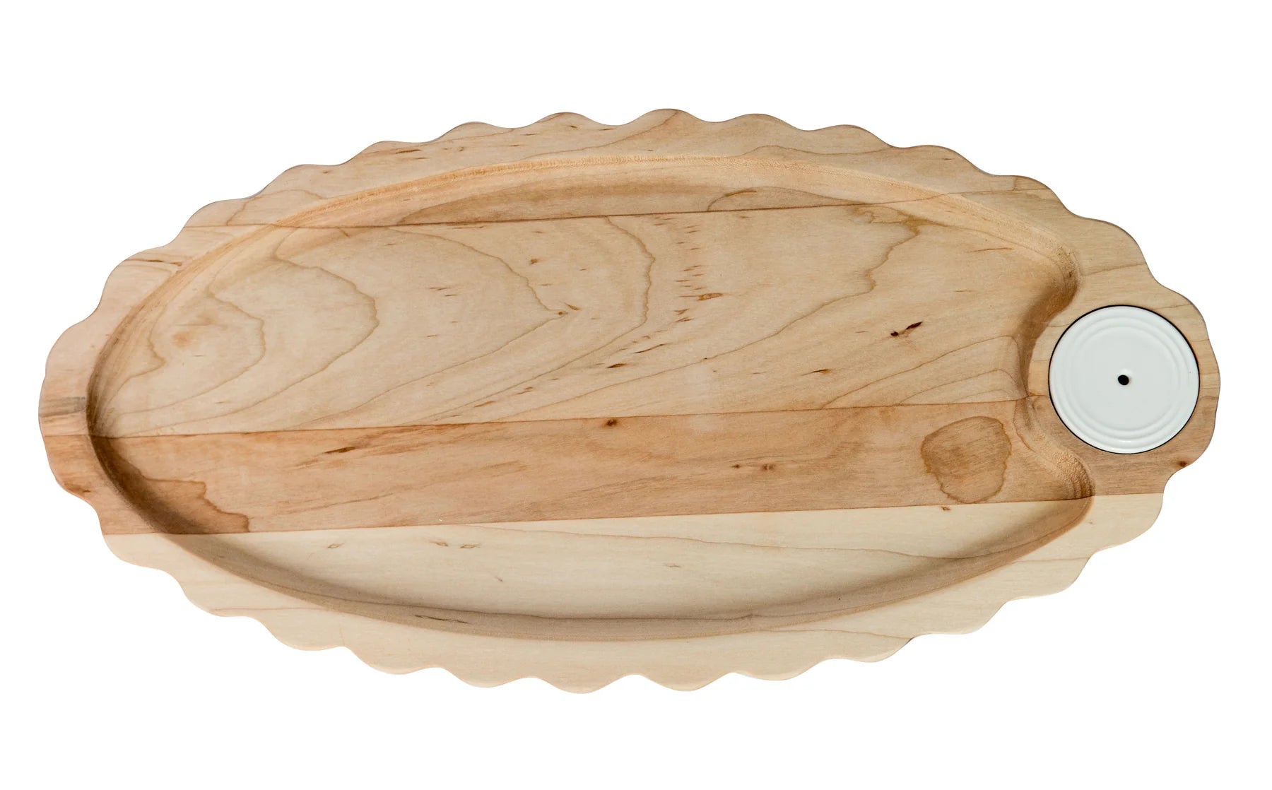 Limited Edition Maple Scalloped Anniversary Tray from Nora Fleming.