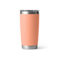 YETI Rambler 20 oz Tumbler With Magslider Lid in color Low Country Peach.